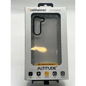 CellHelmet Altitude X Series for Samsung Galaxy S23 Crystal Clear Anti Yellowing